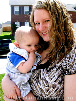 Mommy and Nathan